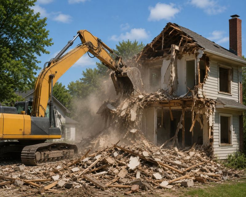 Home Demolition Service in Sacramento, CA