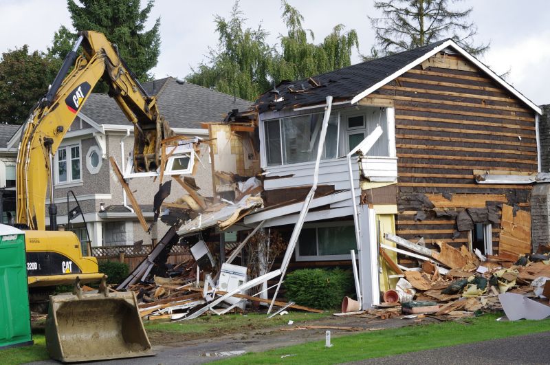 House Wrecking in Old Bridge, NJ