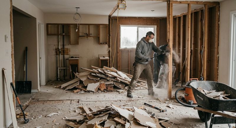 Drywall Removal in Frederick, MD