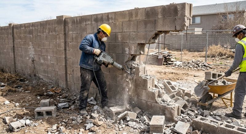 Masonry Demolition in Bergen County, NJ