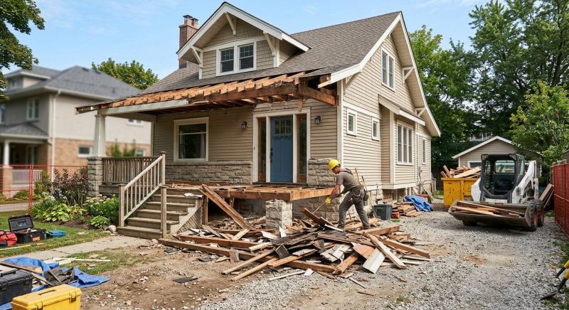 Stone Demolition in Bergen County, NJ